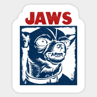 ChihuaJaws – Small Teeth, Big Attitude Sticker